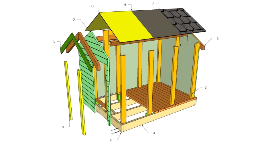 Free Standing Lean To Shed Plans diy shed lean to