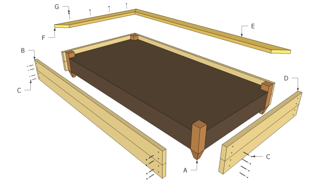 Plans for Sales Wood Elevated Dog Bed Plans Wooden DIY PDF Download